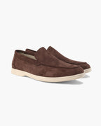 Brown Suede Loafer